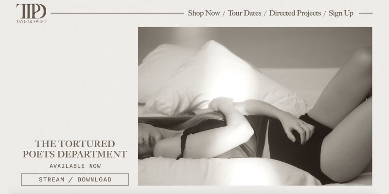 Taylor Swift オフィシャルサイト (WordPress)